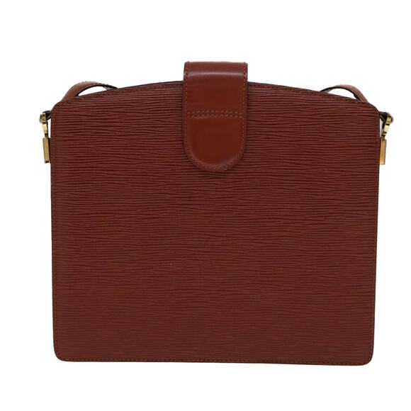 LOUIS VUITTON Epi Capuchin Shoulder Bag Brown M52343 - Picture 3 of 13